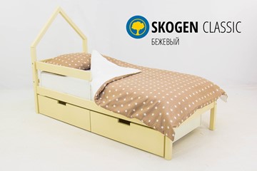 Кровать-домик в детскую мини Skogen бежевый в Нижнем Новгороде