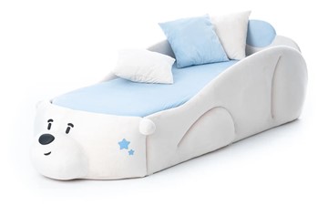 1-спальная детская кровать Мишка Pasha, белый в Нижнем Новгороде