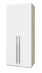 Двухстворчатый шкаф Modern С21, Серый дуб/Белый в Нижнем Новгороде