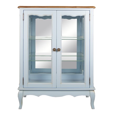 Шкаф 2-дверный Leontina для посуды (ST9318B) Голубой в Нижнем Новгороде - изображение