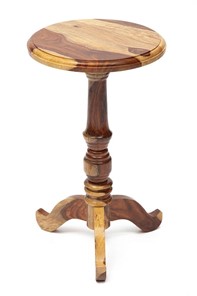 Кофейный столик Бомбей - 0237 палисандр, 35*35*60, натуральный (natural) арт.10046 в Арзамасе