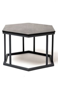 Интерьерный стол Женева  цвет серый гранит  RC658-50-50-4sis в Арзамасе