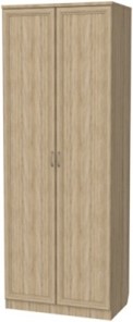 Шкаф 2-х дверный 100 со штангой, цвет Дуб Сонома в Нижнем Новгороде - предосмотр