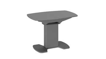 Небольшой стол Портофино (СМ(ТД)-105.01.11(1)), цвет Серое/Стекло серое матовое LUX в Нижнем Новгороде