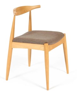 Кухонный стул BULL бук/ткань 54,5x54x75 Натуральный (2 шт) арт.13985 в Нижнем Новгороде