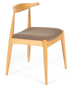 Обеденный стул BULL бук/ткань 54,5x54x75 Натуральный арт.19586 в Нижнем Новгороде