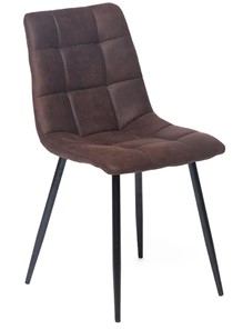 Обеденный стул CHILLY (mod. 7094) 45х55х87,5 темно-коричневый/черный, PK-03 в Нижнем Новгороде