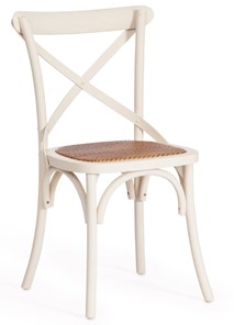 Обеденный стул CROSS (mod.CB2001) 49,5х53,5х87 Белый (butter white) арт.10978 в Нижнем Новгороде