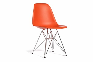 Обеденный стул derstuhl DSL 110 Chrom (оранжевый) в Нижнем Новгороде