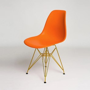 Обеденный стул derstuhl DSL 110 Gold (оранжевый) в Нижнем Новгороде
