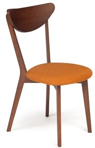 Кухонный стул MAXI (Макси), бук/ткань 86x48,5x54,5 Оранжевый/коричневый арт.19591 в Нижнем Новгороде