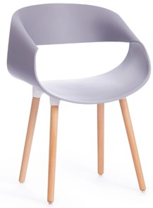 Кухонный стул QXX (mod. C1058) 54х56х78 серый 024 /натуральный арт.15194 в Нижнем Новгороде