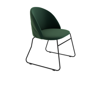 Обеденный стул SHT-ST35-2 / SHT-S167 (лиственно-зеленый/черный муар) в Нижнем Новгороде