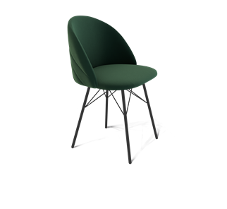Обеденный стул SHT-ST35-2 / SHT-S64 (лиственно-зеленый/черный муар) в Нижнем Новгороде