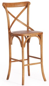 Барный кухонный стул CROSS BAR (mod.CE6002) 49,5х52,5х117 Груша (№3) арт.12820 в Нижнем Новгороде