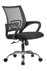 Кресло компьютерное Riva Chair 8085 JE (Черный) в Арзамасе