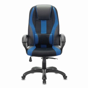 Компьютерное кресло Brabix Premium Rapid GM-102 (экокожа/ткань, черное/синее) 532106 в Нижнем Новгороде
