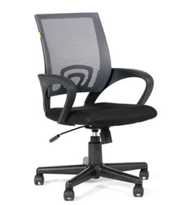 Офисное кресло CHAIRMAN 696 black Сетчатый акрил DW63 темно-серый в Арзамасе