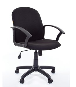Кресло компьютерное CHAIRMAN 681 Ткань C-3 черное в Арзамасе