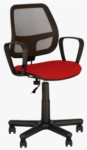 Компьютерное кресло ALFA GTP (PM60) CAGLIARI черный, красный в Нижнем Новгороде