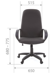Офисное кресло CHAIRMAN 279 JP15-2, цвет черный в Нижнем Новгороде - предосмотр 4