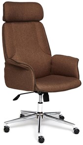 Офисное кресло CHARM ткань, коричневый/коричневый , F25/ЗМ7-147 арт.13340 в Нижнем Новгороде