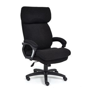 Кресло офисное DUKE флок/ткань, черный/черный , 35/TW-11 арт.14040 в Нижнем Новгороде