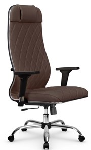 Офисное кресло Мetta L 1m 40M/2D Infinity Easy Clean (MPES) топган, нижняя часть 17833 темно-коричневый в Нижнем Новгороде