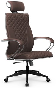 Офисное кресло Metta L 2c 44C/K116 Infinity Easy Clean топган, нижняя часть 17832 темно-коричневый в Нижнем Новгороде