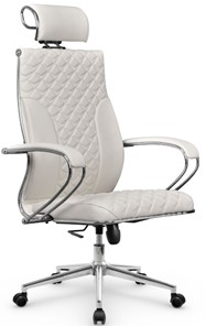 Офисное кресло Metta L 2c 44C/K116 Infinity Easy Clean топган OMS, нижняя часть 17853 белый в Нижнем Новгороде
