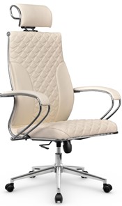 Офисное кресло Metta L 2c 44C/K116 Infinity Easy Clean топган OMS, нижняя часть 17853 молочный в Нижнем Новгороде