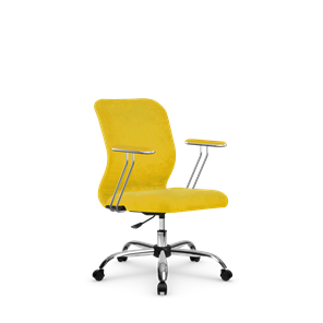 Офисное кресло SU-Mr-4/подл.078/осн.006 желтый в Нижнем Новгороде
