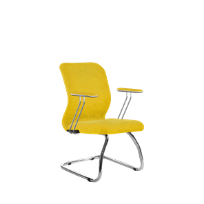 Кресло офисное SU-Mr-4/подл.078/осн.007 желтый в Нижнем Новгороде