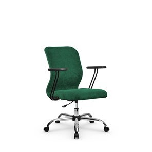Кресло офисное SU-Mr-4/подл.109/осн.006 зеленый в Нижнем Новгороде