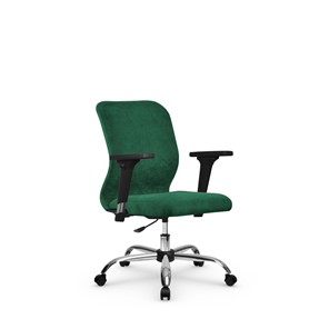 Кресло офисное SU-Mr-4/подл.200/осн.006 зеленый в Нижнем Новгороде