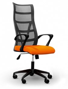 Кресло компьютерное 5600, оранж/черное в Нижнем Новгороде