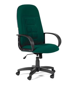 Кресло компьютерное CHAIRMAN 727 ткань ст., цвет зеленый в Нижнем Новгороде - предосмотр