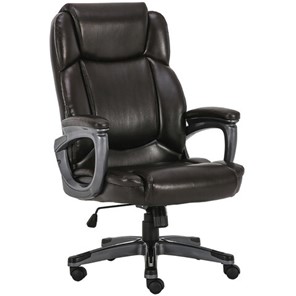 Офисное кресло Brabix Premium Favorite EX-577 (пружинный блок, рециклир. кожа, коричневое) 531936 в Нижнем Новгороде