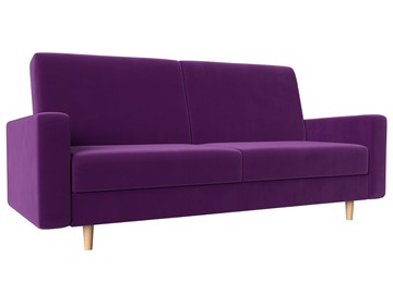 Прямой диван Бонн, Фиолетовый (микровельвет) в Нижнем Новгороде