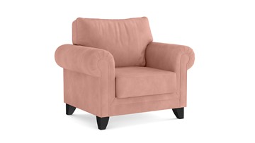 Кресло для отдыха Орландо, велюр аватар розовый 305 в Нижнем Новгороде