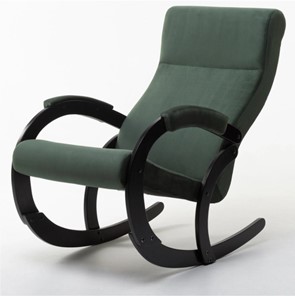 Кресло-качалка Корсика, ткань Amigo Green 34-Т-AG в Арзамасе