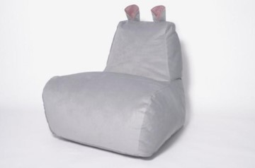 Кресло-мешок Бегемот серый в Нижнем Новгороде