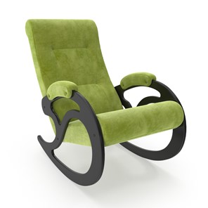 Кресло-качалка Модель 5, Verona 38 Apple Green-велюр в Нижнем Новгороде