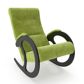 Кресло-качалка Модель 3, Verona 38 Apple Green-велюр в Нижнем Новгороде