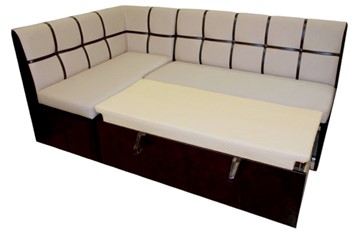 Угловой кухонный диван Квадро 5 со спальным местом в Нижнем Новгороде - предосмотр 1