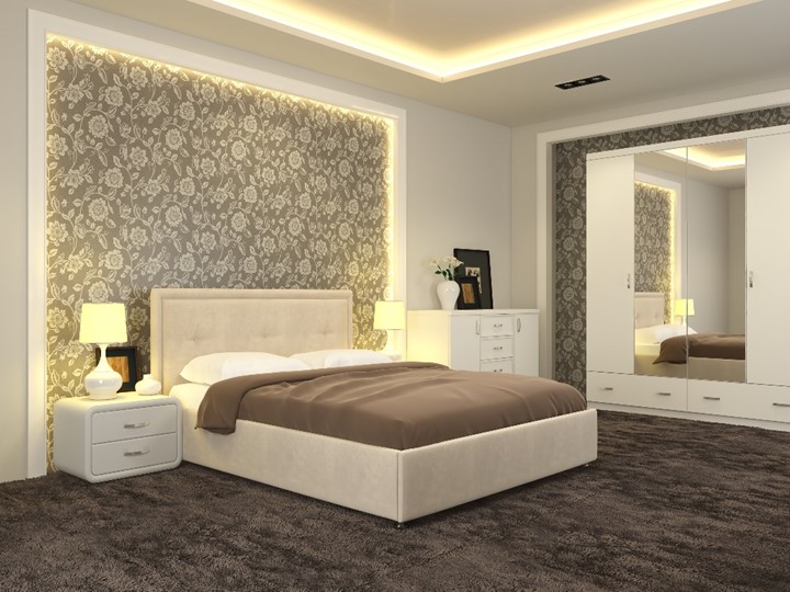 Кровать в спальню Adele размер 160*200 с основанием в Нижнем Новгороде - изображение 4
