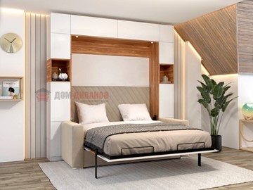 Кровать-шкаф с диваном Аделина 1400х2000 в Нижнем Новгороде