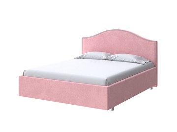 Спальная кровать Classic 140х200, Велюр (Casa Жемчужно-розовый) в Нижнем Новгороде