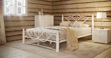 Кровать в спальню Венера 1, 1600, белый/белый в Нижнем Новгороде