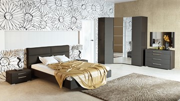 Модульная спальня Наоми №1, цвет Фон серый, Джут в Нижнем Новгороде